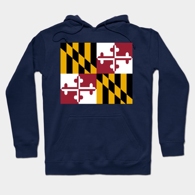 THE GREAT STATE OF MARYLAND Hoodie by SHOW YOUR LOVE